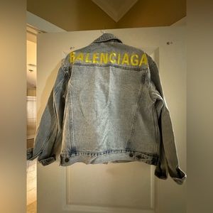 Balenciaga Denim Jacket worn once Size 48